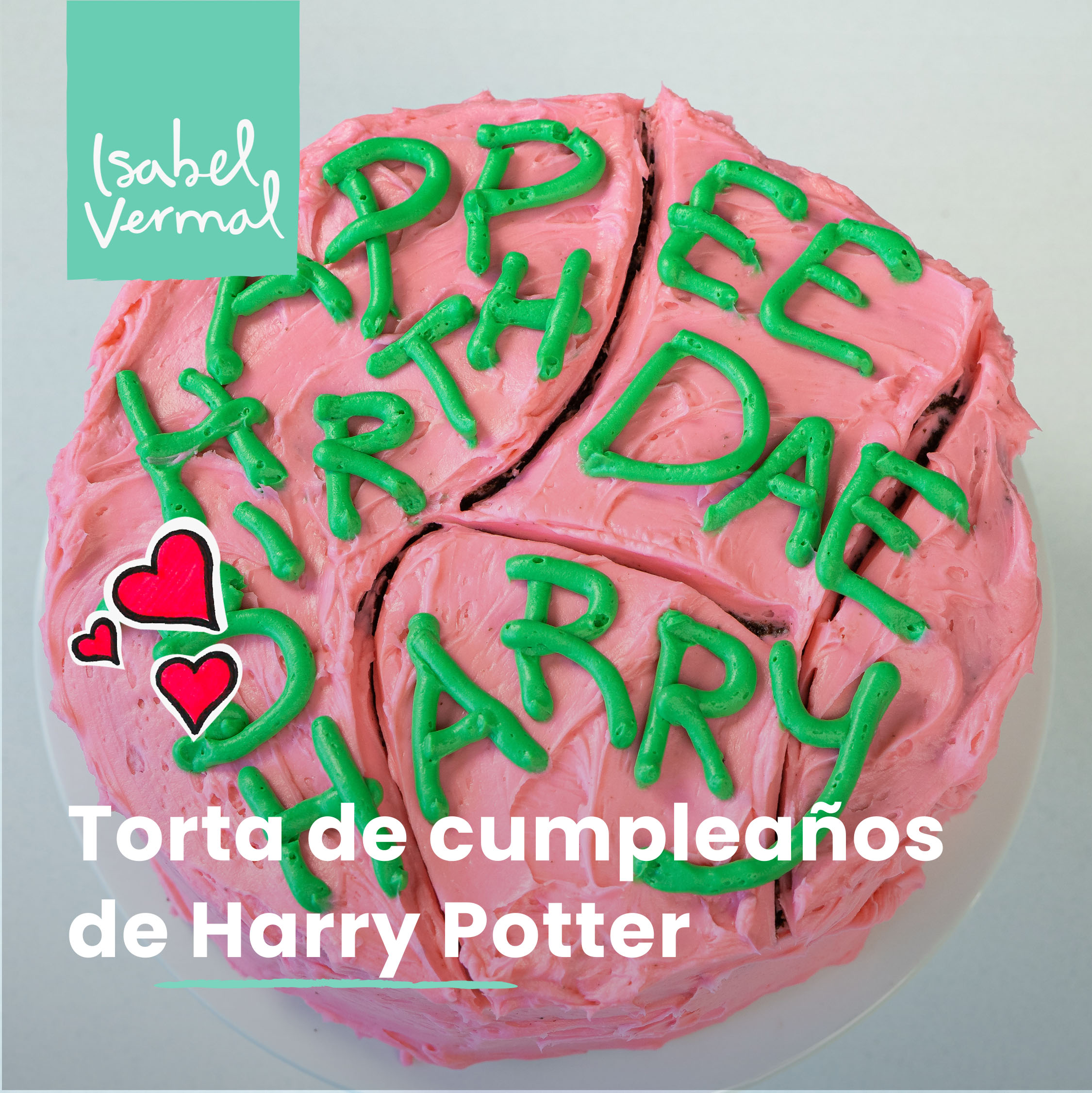 Torta de Cumpleaños de Harry Potter – Isabel Vermal