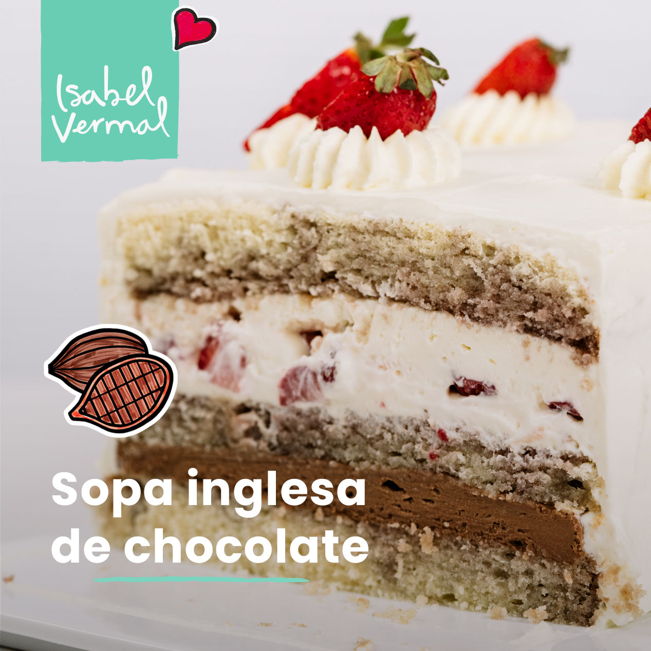 Sopa Inglesa de Chocolate – Isabel Vermal