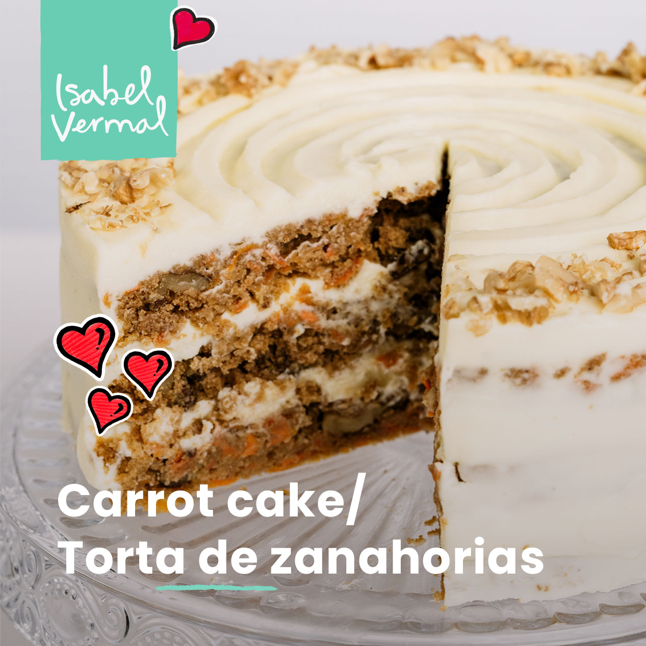 Receta de tarta de zanahoria o carrot cake - Cocineando.com