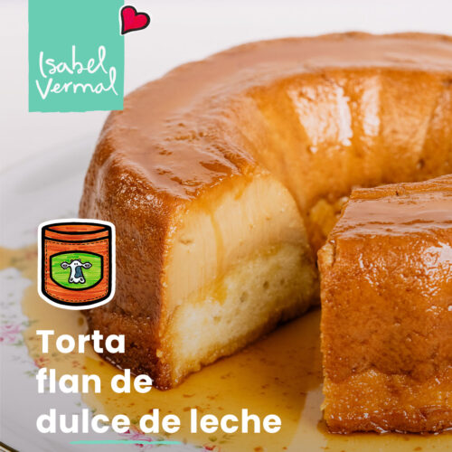 Tortaflan de Dulce de Leche – Isabel Vermal