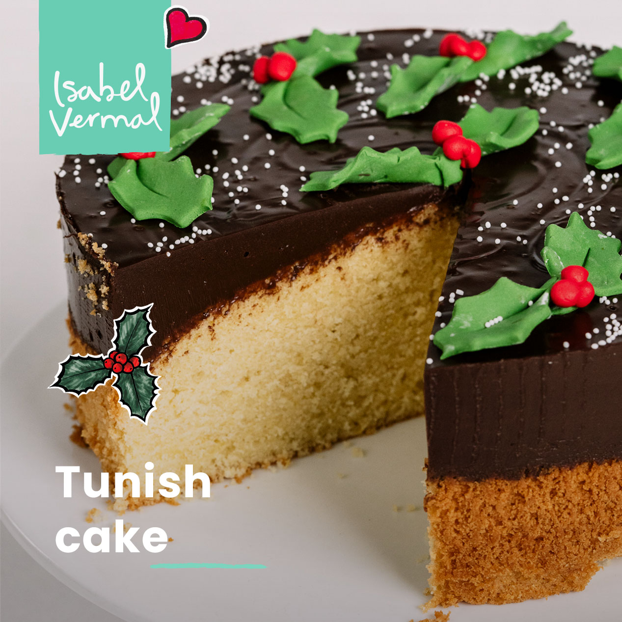 Homemade] Tunis Cake (Lemon and Almond cake base) with a Chocolate Ganache  topping! : r/food
